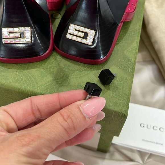 Gucci sandals with crystals - Picture 6 of 7